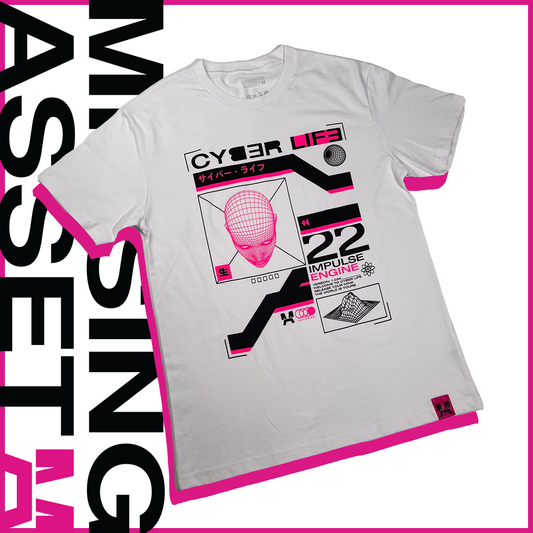 Missing Asset CYBER LIFE WHITE ∙ Tシャツ