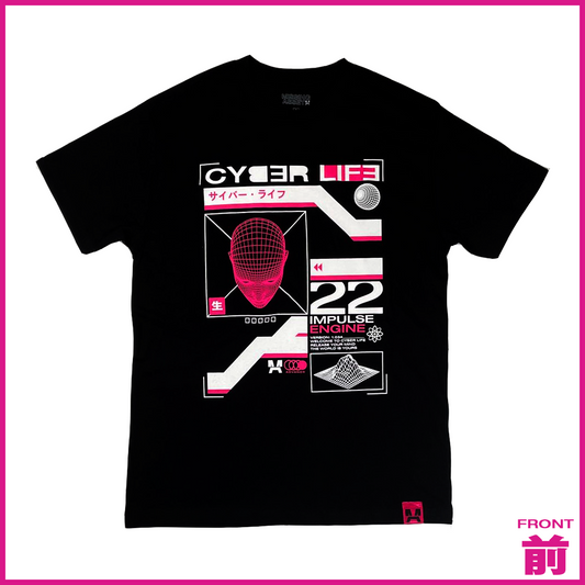 Missing Asset CYBER LIFE BLACK∙ Tシャツ