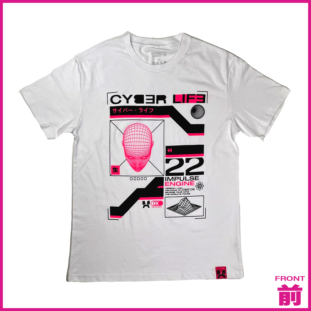 Missing Asset CYBER LIFE WHITE ∙ Tシャツ