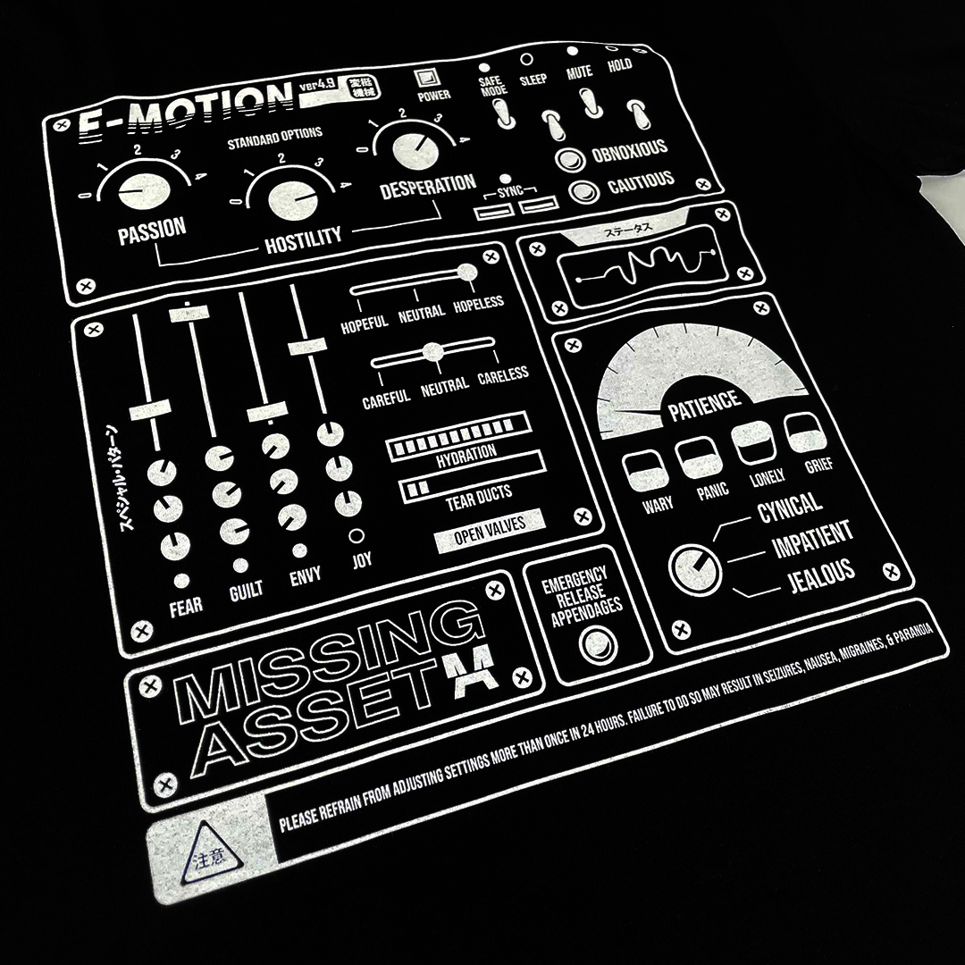 Missing Asset E-Motion ∙ Tシャツ